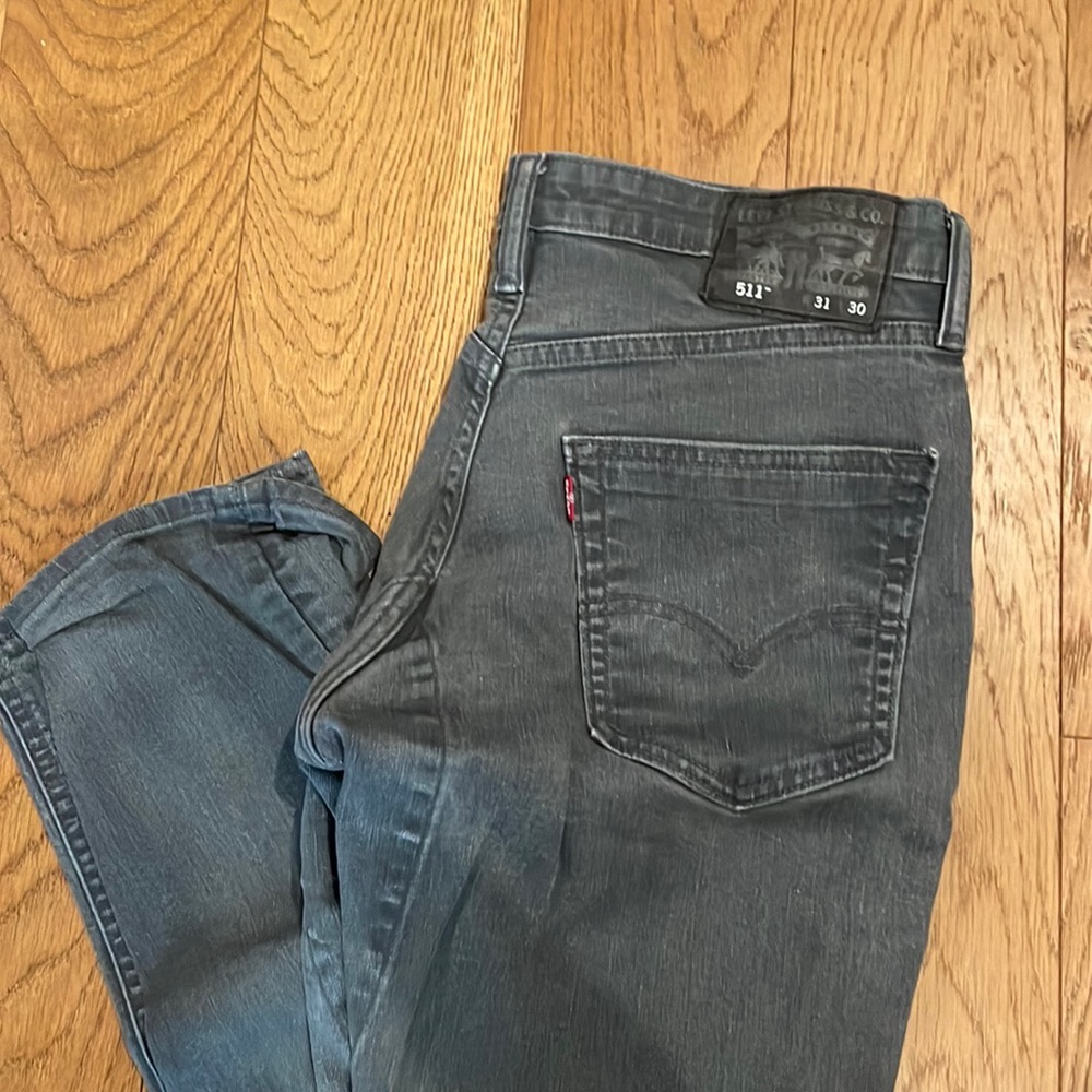 Mens Levis 511 commuter jeans. size 31x30, nice condition